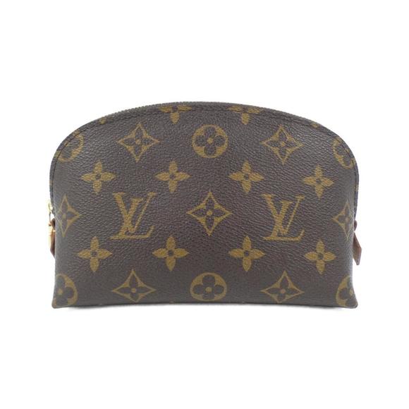 LOUIS VUITTON Gold Monogram Pouch - Picture 1 of 8